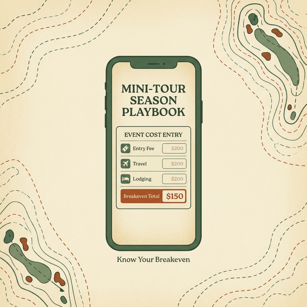 Mini-Tour Season Playbook — breakeven entry detail