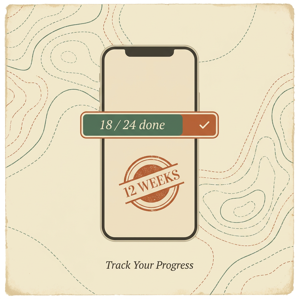 First 90 Days — progress tracking detail